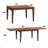 Mayah Dining Table With Extension Leaf