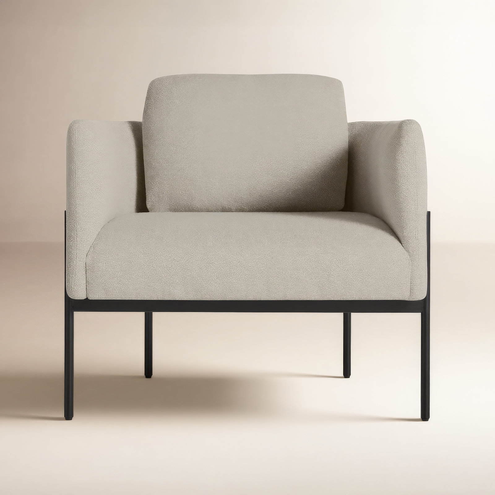 Getup Upholstered Armchair, Kelso Sand Polyester