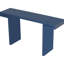 American Design 60 - Inch Console Table With Smooth Finish, Ample Room, And Multiple Use In Entryways Geometric Form, Clean Lines, Stable Adjustable Feet For Living Room