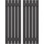 Volets de 2 lattes en bois véritable pour l'extérieur Americatt (par paire) Americraft-78952148-78952235-78952205