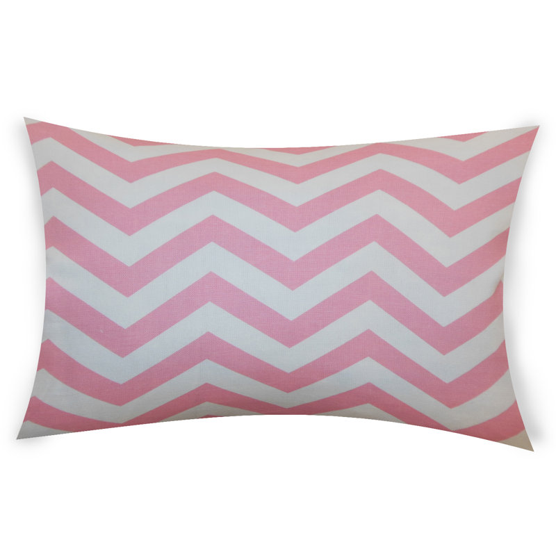  Housse et insert rectangulaires en coton, Rose, 12 po x 24 po