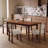 Middle aged dining table and chair combination-103108978