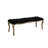 Keadrian Velvet Upholstered Bench