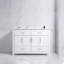 Bathroom Vanity With Ceramic Sink Combo, Abundant Storage Cabinet -4 Soft Close Doors And 4 Drawers-1011001802