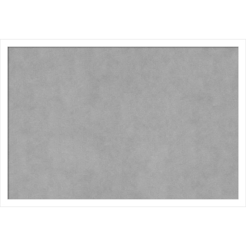 Tableau magnétique blanc Svelte, 17" H x 25" W