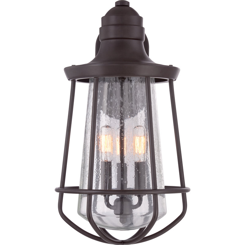 Lanterne murale d'extérieur 3 lumières Woolf