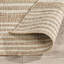 Pego Striped Area Rug in Natural