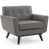 Gray Genuine Leather selected