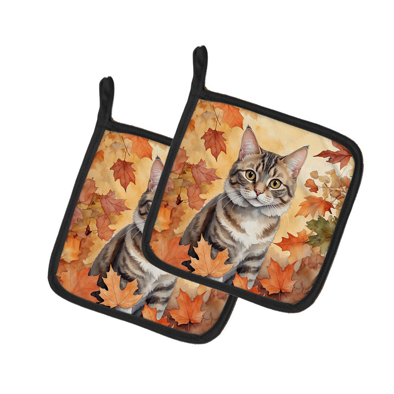 Paire de porte-pot American Bobtail