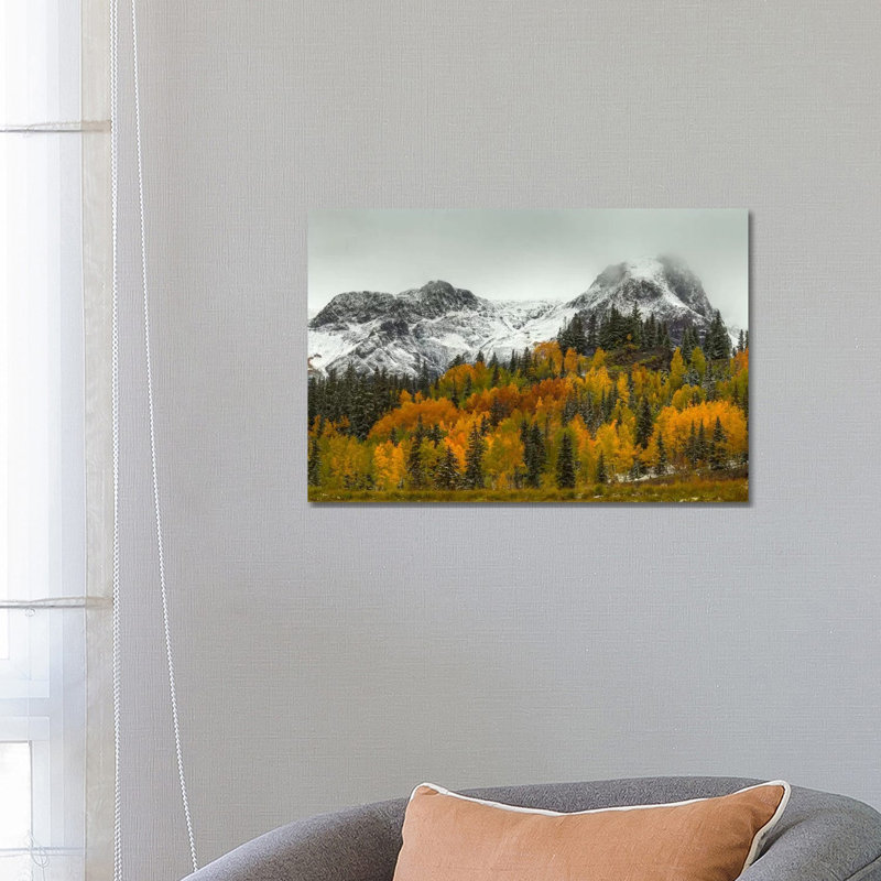 A Rocky Mountain Autumn by Bill Sherrell - Wrapped Canvas Print, 66.04 cm H x 45.72 cm W x 1.91 cm D