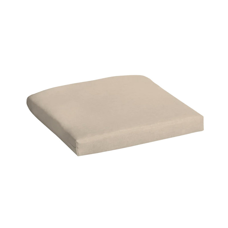 Coussin de siège d'extérieur, Beige, 19 po x 19 po