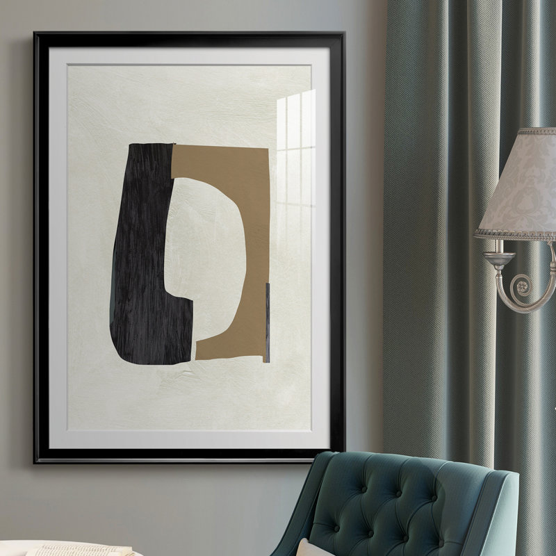 Découpes en carton II - impression, Noir, H 36,5 po x l 26,5 po x P 1 po