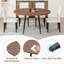 Ensemble de table de salle à manger extensible de 42 à 54 po avec chaises rembourrées confortables-115988749-115748087