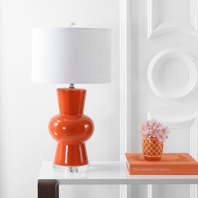 Lampe de table 29 po Claunch, Corail