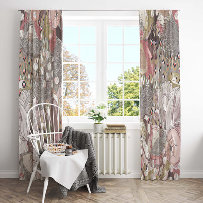 Lillias Room Darkening Curtain Pair