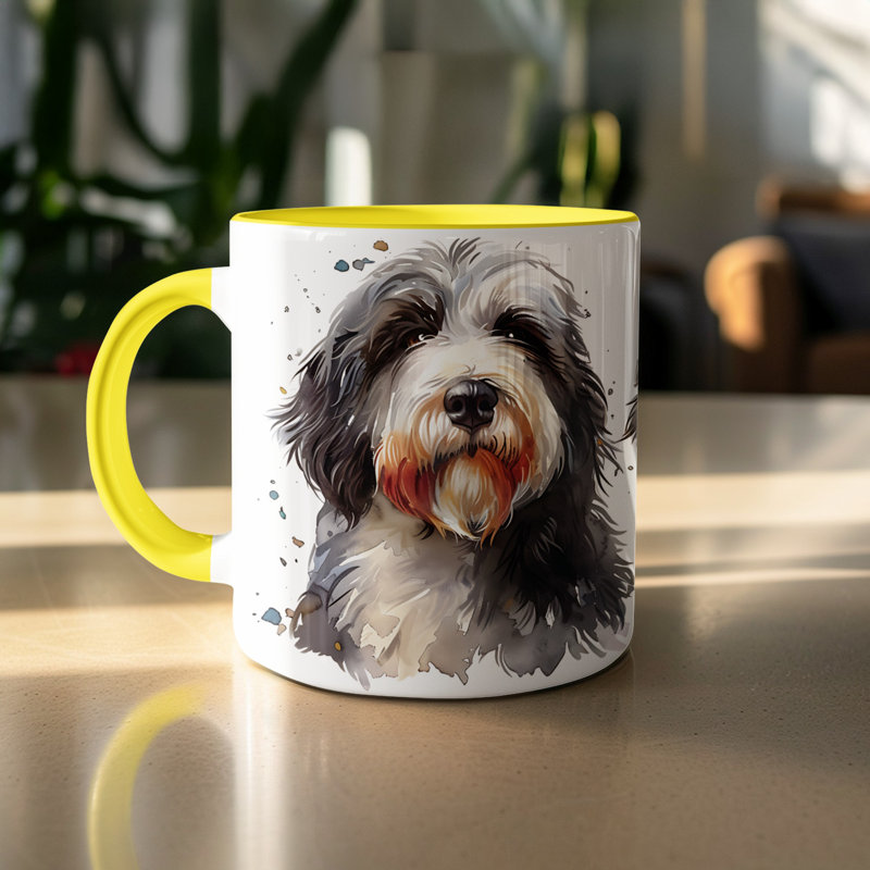 Mug, 1, Yellow