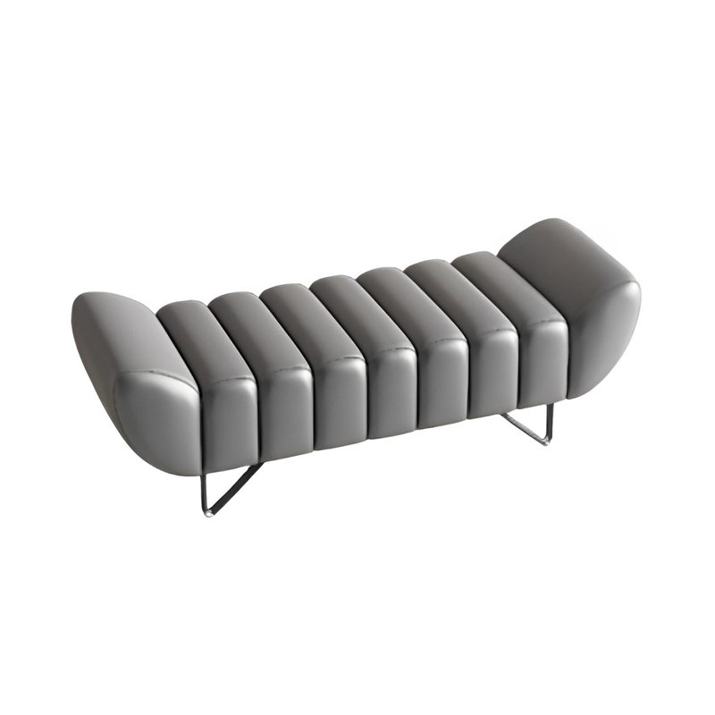 Tatelynn Upholstered Ottoman, Grey