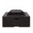 Dark Gray Wood Burning Fireplace - 29" Square Magnesium Oxide, Outdoor Chill Zone, 28.45 In. X 17.31 In., 54.1 Lb Burner Entertainment Spot, Depth, Width, Height,