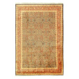 Oriental Area Rug in Brown