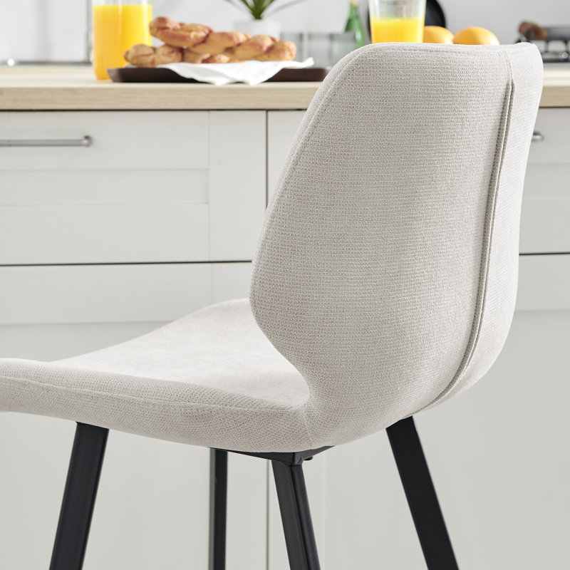 Tabouret de bar Muehlebach, Crème