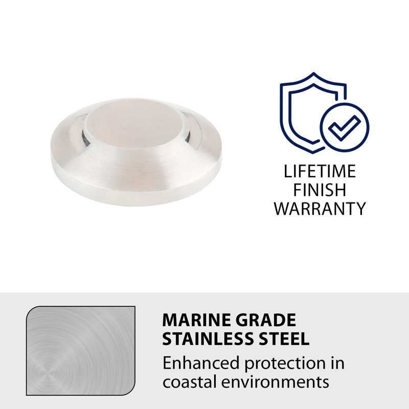 LED Well Light, 2700K, Stainless Steel