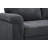 Lucca 84"W Dark Gray Fabric Reversible Sectional Sleeper Sofa Chaise With Storage-1251610500