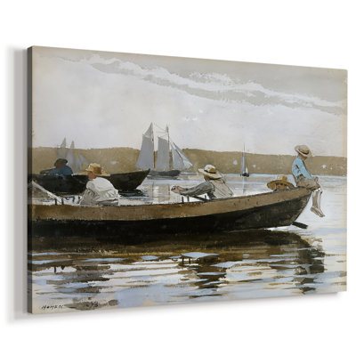 Garçons dans une toile tendue Dory-Winslow Homer-Gallery-1873