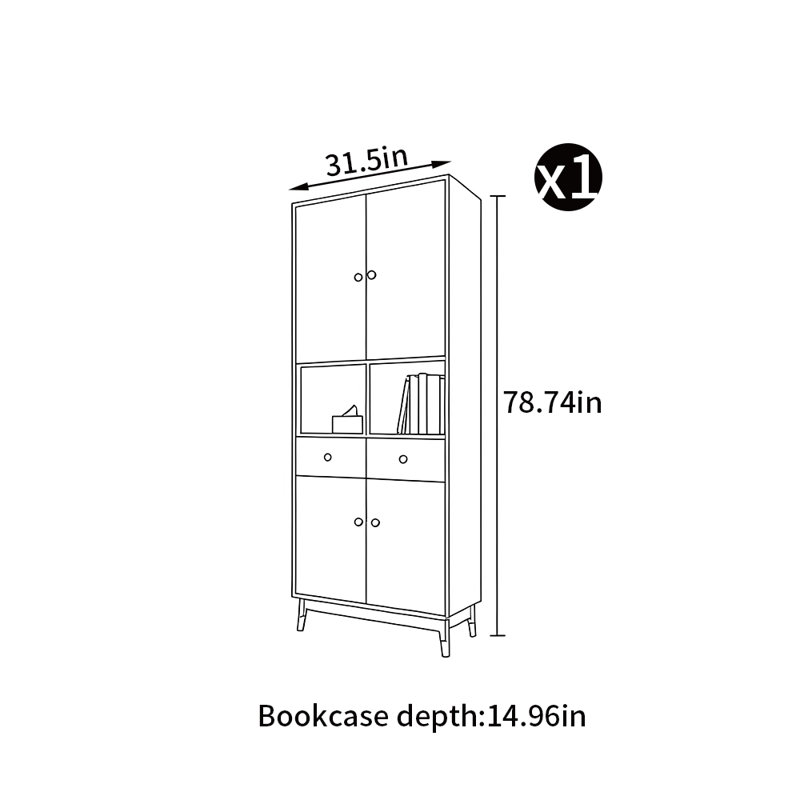 Bibliothèque simple et moderne