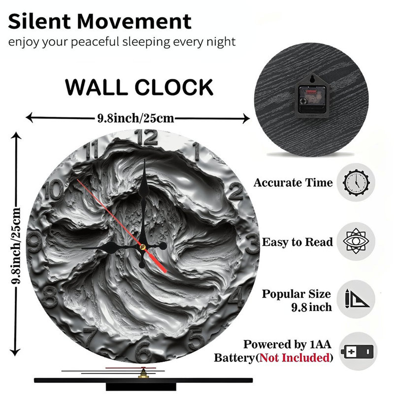 Horloge artistique artistique