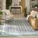 Tapis d'intérieur bleu Nourison Grace