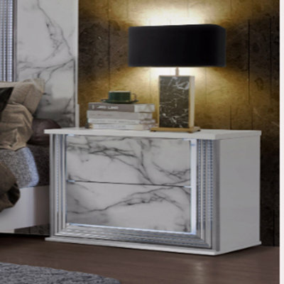Table de chevet avec DEL