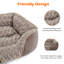 Lit pour chien apaisant, lit pour animal doux en peluche lavable, intérieur en velours, rembourrage en coton PP, fond antidérapant, animaux divers-1138035725
