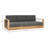 Darlene 94" Outdoor Olefin Patio Sofa-483901291