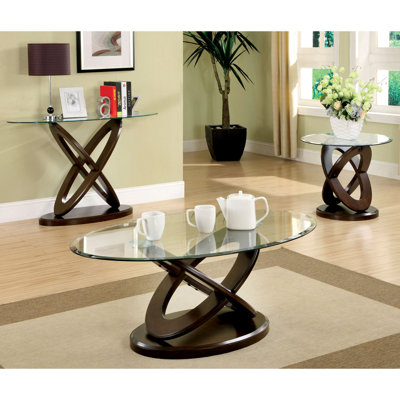 Ensemble de tables basses 3 pièces Ronks