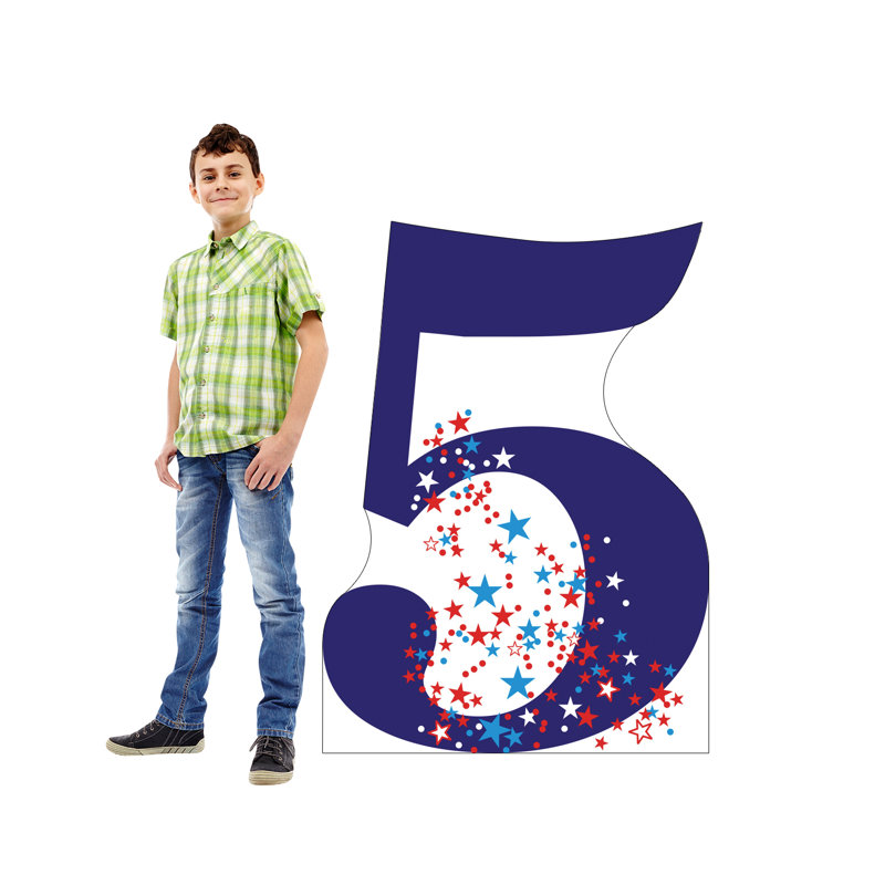 Number 36'' Cardboard Standup
