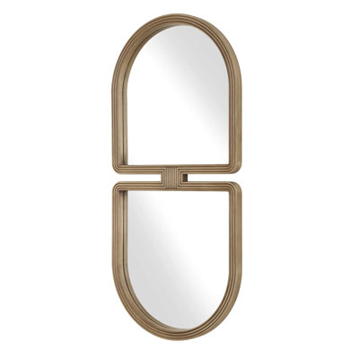 Uttermost Jacques Art Deco Gold Mirror