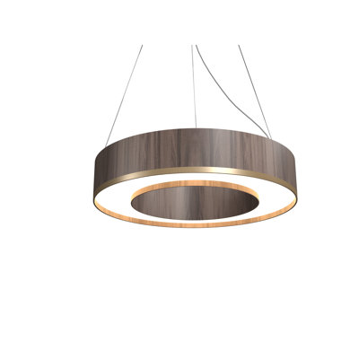 Pendant Accord Cylindrical Brass