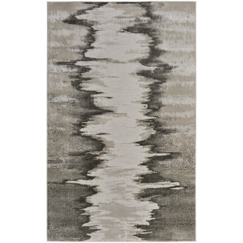 Rolfes Performance Abstract Indoor Rug, Rectangle 6'7" x 9'6"