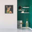 Art mural sur toile Epic Graffiti «Woodland Holidays Stag Black» par Danhui Nai