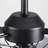 20" Wet Rated Plug-in IP65 Outdoor Waterproof Caged Ceiling Fan with LED Light Kit and Remote Control