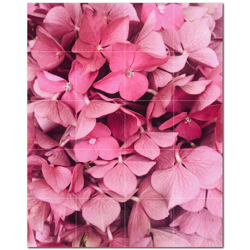 Murale décorative en céramique 4,25 po x 4,25 po