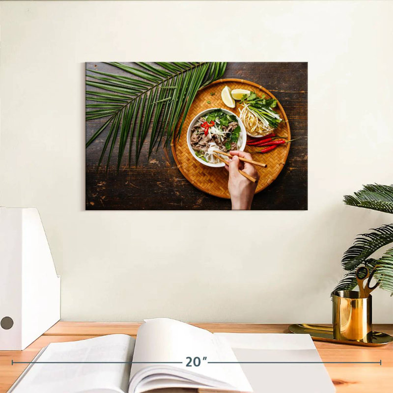 Yarlin Pho Bo, 8" H x 12" W