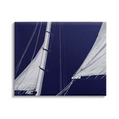 «Marine Mast Sails Watercraft Boat Floater», art mural par Charlie Carter