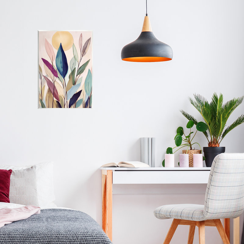 Plaque murale invoquée par la lune, design par Annabelle Hall, H 15 po x l 10 po