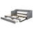 XL To Upholstered Daybed With Two Drawers