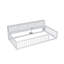 Lit de jour avec armoires de rangement et ports USB-251942011
