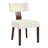 Upholstered Solid Wood Dining Chair Side Chair with Curved Backrest Set of 6-126127975-126127978-126127979