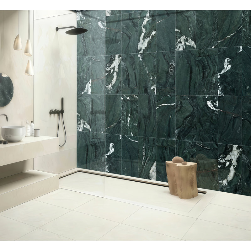 Carreaux de marbre de 24 po x 12 po en diamant véritable pour salle de bain, plancher, cuisine précieuse de luxe, motif naturel 12 po x 24 po, 4 pièces par boîte, pierre magnifique