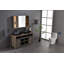 Pharmacie Higgason 48 W 30 H avec miroir 6 tablettes