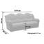 Texas 3 Seater Sofa-21449092